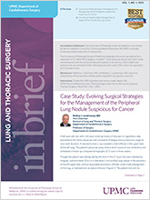 Lung and Thoracic Surgery Publication