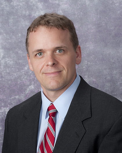 Brain J. Karlovits, DO, is a radiation oncologist at UPMC CancerCenter